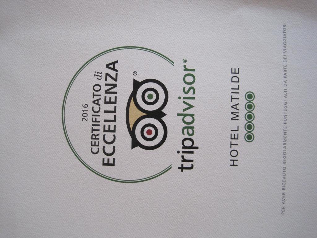 Hotel Matilde มารีนา ดิ มาซซา ภายนอก รูปภาพ